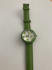 Anaii Pink Dream Lime Green Stone Set Dial 45mm Ladies Watch AP542 - NO BATTERY