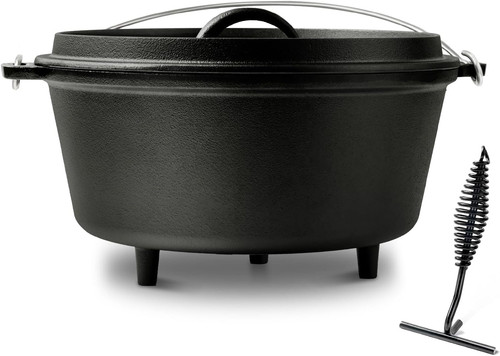 8qt pre seasoned - pre-seasoned, iron