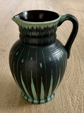 Art Deco Style Jug in Black