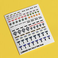 RAC RALLY 64th scale Diecast