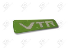 CITROEN COMPATIBLE SAXO VTR GREEN UNIQUE DOOR BADGES PAIR DOMED RESIN GEL