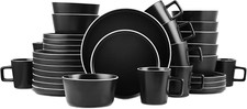 Elegant 32-Piece Black and