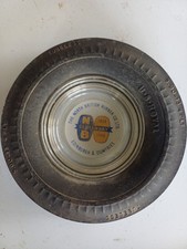 Vintage 1956 The North British Rubber Co Advertising Ashtray Great Condition