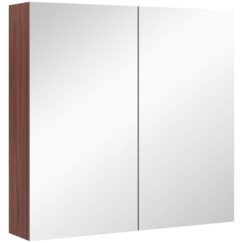 Double door bathroom mirrored - double,