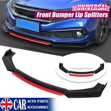 Universal Black+Red Car Front