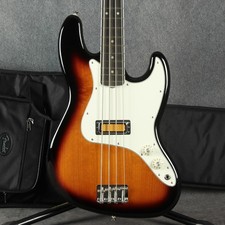Fender MIM Gold Foil Jazz Bass - Sunburst - 2nd Hand