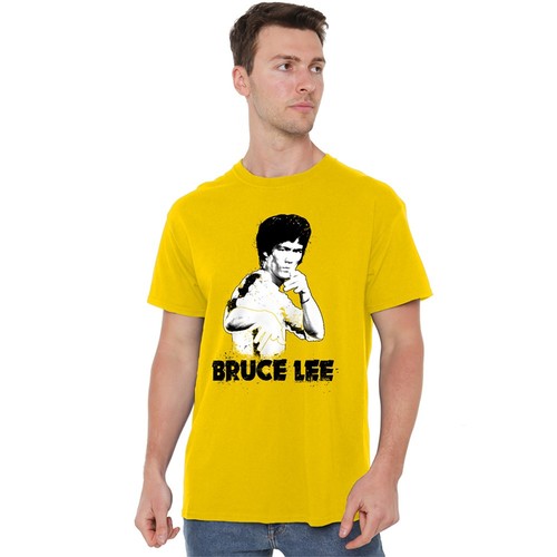 Bruce lee suit splatter - bruce,