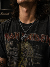 Skull Guitar Necklace Men’s