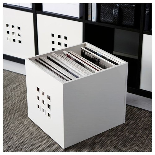 Ikea white lekman - white, kallax