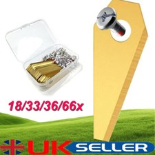 Cutting Blades Anti Rust Titanium Coating for Bosch Indego Robotic Mower