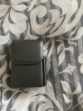 leather cigarette case holder