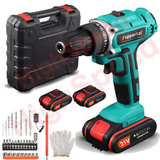 2 Battery Cordless Drill 21V