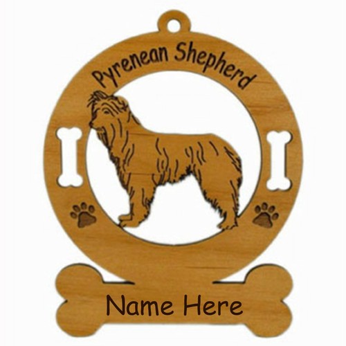 Pyrenean shepherd standing dog - shepherd,
