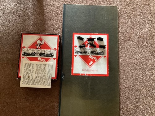 Vintage monopoly board - vintage, game