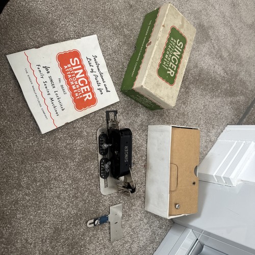 Vintage singer sewing machine - vintage,