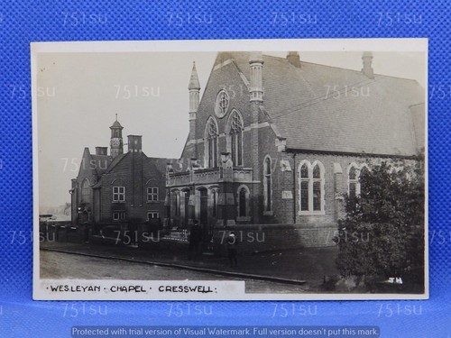 Wesleyan chapel cresswell - wesleyan, chapel,
