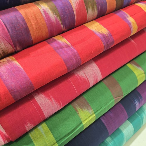 Ikat stripe cotton lawn - stripe,