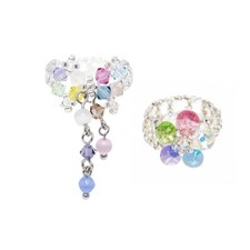 Chic Crystal Beaded Floral