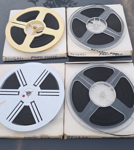 Vintage cine reels featuring - vintage, reels,