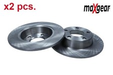 X2 PCS REAR BRAKE DISC SET