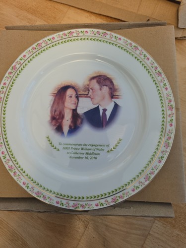 Commemorative plate engagement - plate,