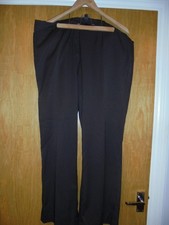F&F LADIES DARK BROWN TROUSERS