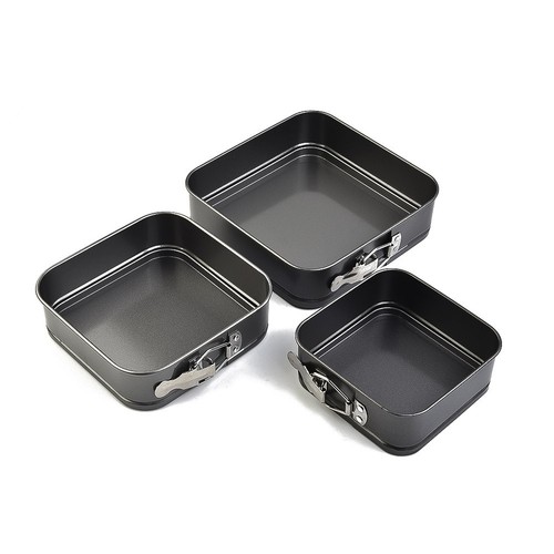 Perfect set square cake - set, 3