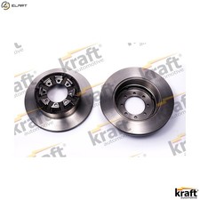 2x BRAKE DISC 6053400 FOR IVECO DAILY/Platform/Chassis/Dump/Truck/Van/III/Bus