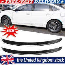 2X Universal Car Wheel Eyebrow Arch Fender Flares Cover Trim Mudguards Protector