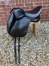 TO CLEAR?Size 1 / 17" WOW Saddle Black ? GP General Purpose : DWG Deep Seat