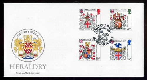 1984 heraldry royal mail - ,