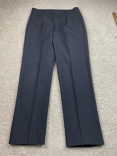 Vintage wool trousers pleated - trousers,
