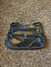 Black Leather Handbag with