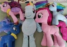 My Little Pony Soft Toy Bundle Rainbow Dash Pinkie Pie Luna
