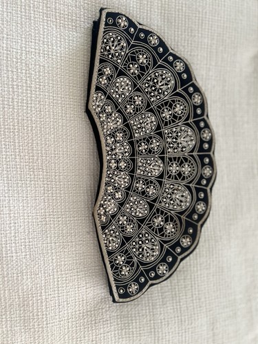 Vintage lulu guinness fan - vintage,