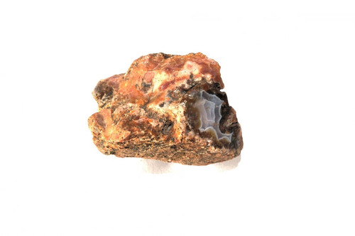 Natural veined agate specimen - natural,
