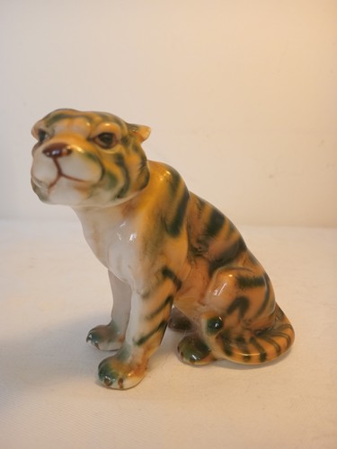 Vintage china tiger ornament - vintage,