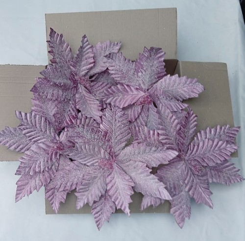 Lilac christmas tree - tree, flowers