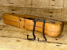 WW1 Military Campaign English Boot Jack & Boot Pulls - Button Hook & Hole Punch