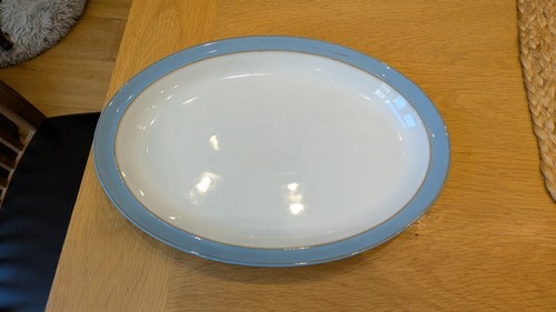 Denby colonial blue oval - blue,