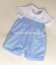 Baby Boys Sky Blue & White