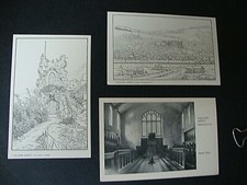 TALACRE ABBEY, PRESTATYN,  NORTH WALES. THREE POSTCARDS , 