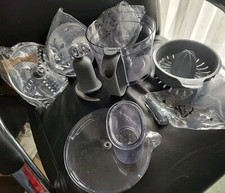 Genuine Kenwood KHH30 Multione Citrus Juicer + 3 Disc Blades + Bowl + More