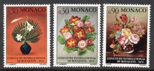 MONACO MNH 1972 SG1056-58