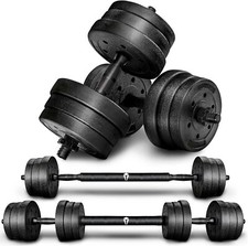 Weight Dumbbell Set for Men & Women Barbell hand Weights Gym Workout 20 30 kg