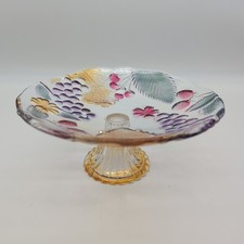 Soga Glass Cake Stand Footed