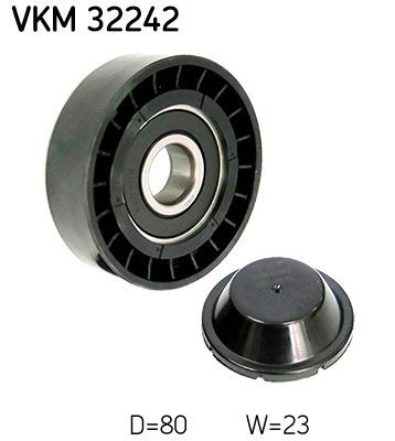 Ribbed belt deflection - v-ribbed, deflection/guide