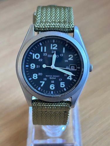 Seiko military watch mens - military,