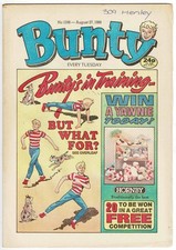Bunty comic #1598 27th August 1988 - Combined P&P