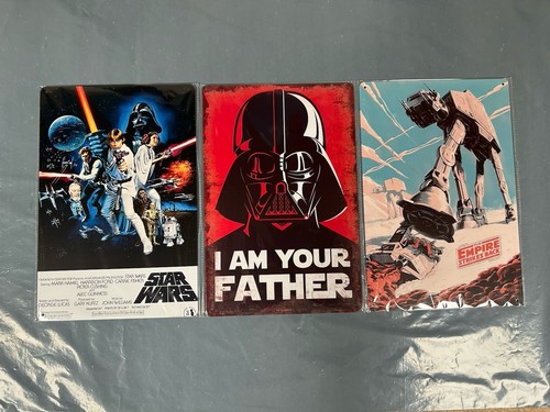 Star wars metal - x, signs…a4